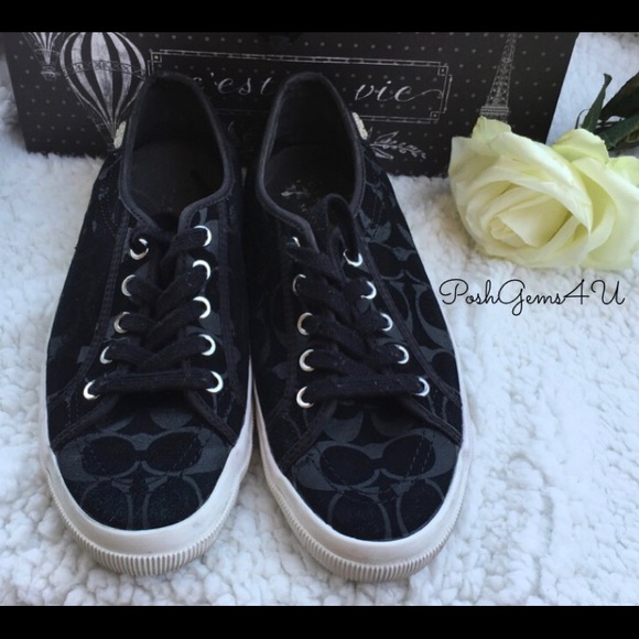 PRELOVED ✨ Coach Monogram Sneakers - Picture 2 of 2